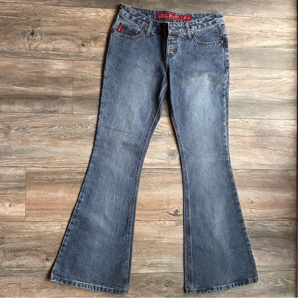 Mudd Dark Blue Flare Jeans
